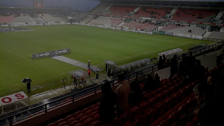 Adeptos do Gil Vicente nas bancadas